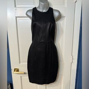 EUC LEATHER MILLY DRESS